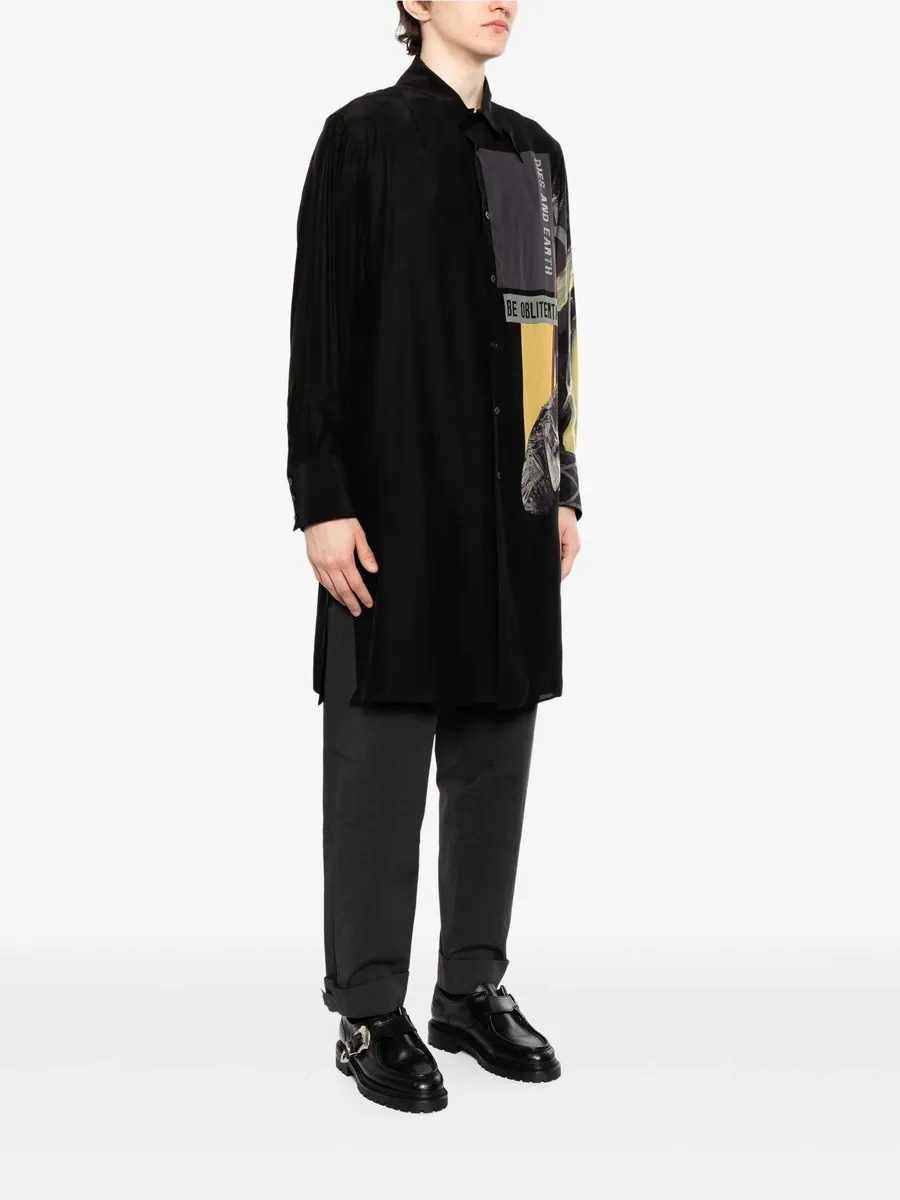 graphic-print shirt 6