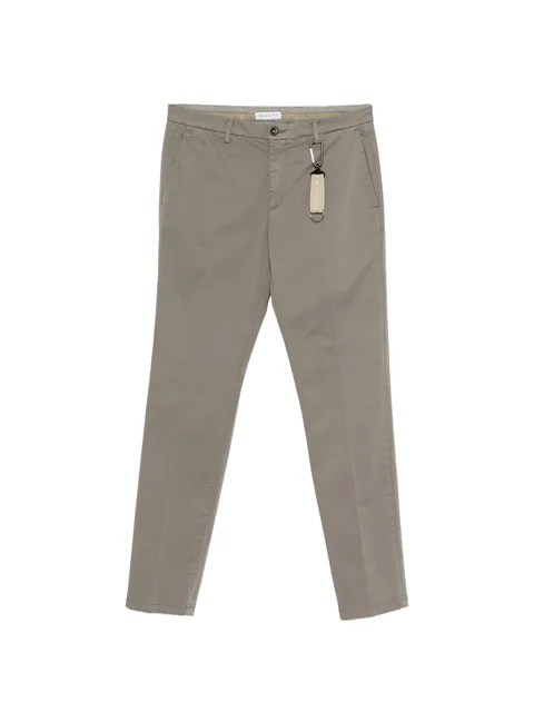 logo-patch belt-loop  trousers