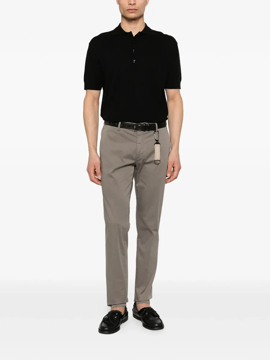 logo-patch belt-loop  trousers 4
