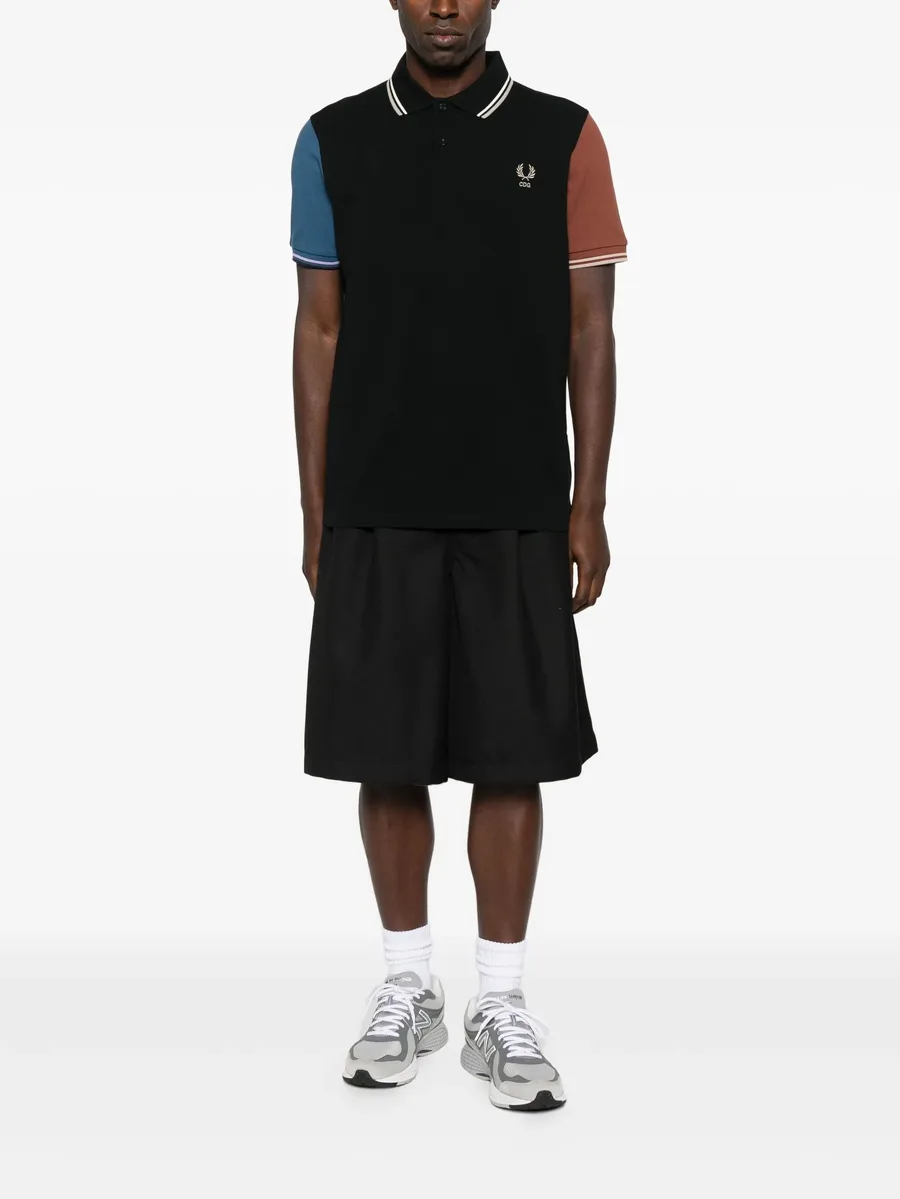 colour-block polo shirt 4