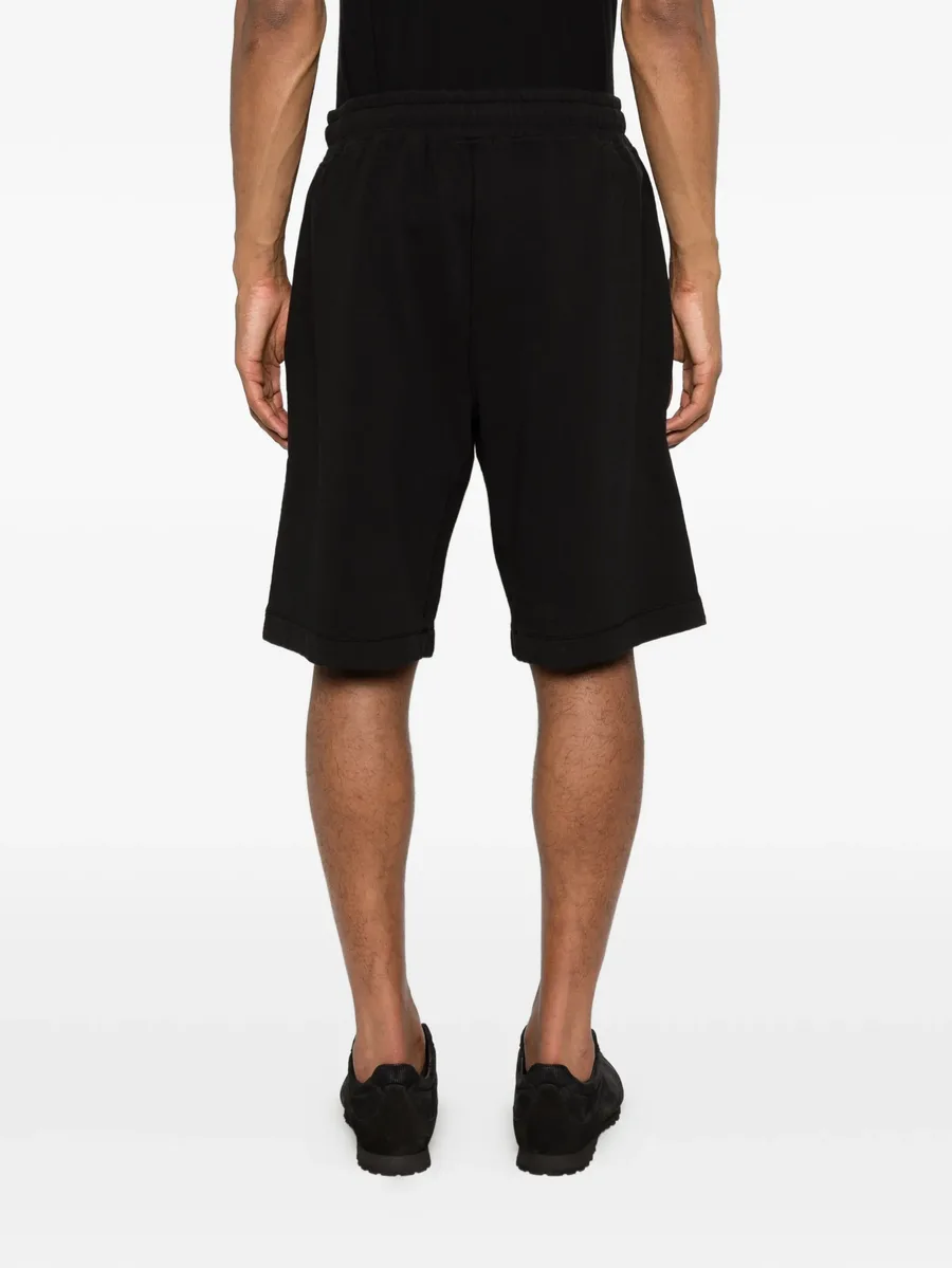 fleece drawstring-waist shorts 7