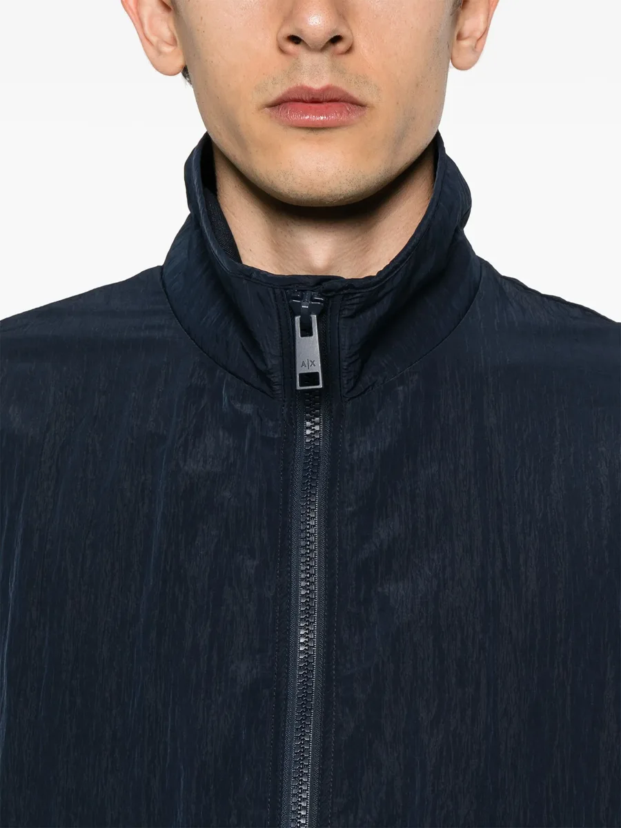 textured zipped jacket 10