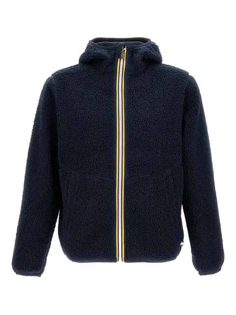 флисовая куртка с капюшоном