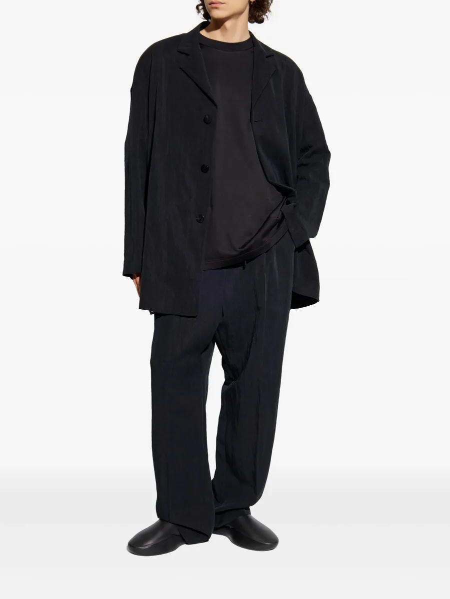 pleated-front drawstring trousers 3