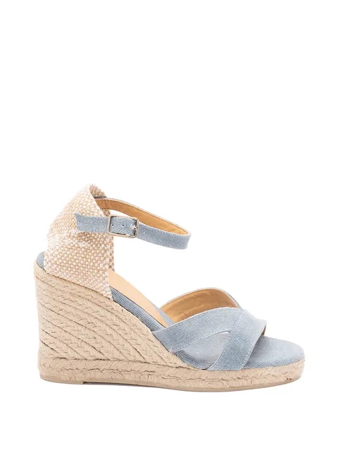 Bruna/8/002 criss-cross ankle-strap espadrilles