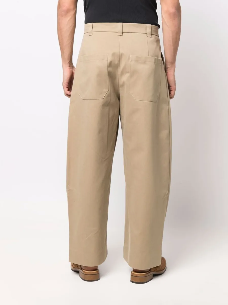 wide-leg high-waisted trousers 7