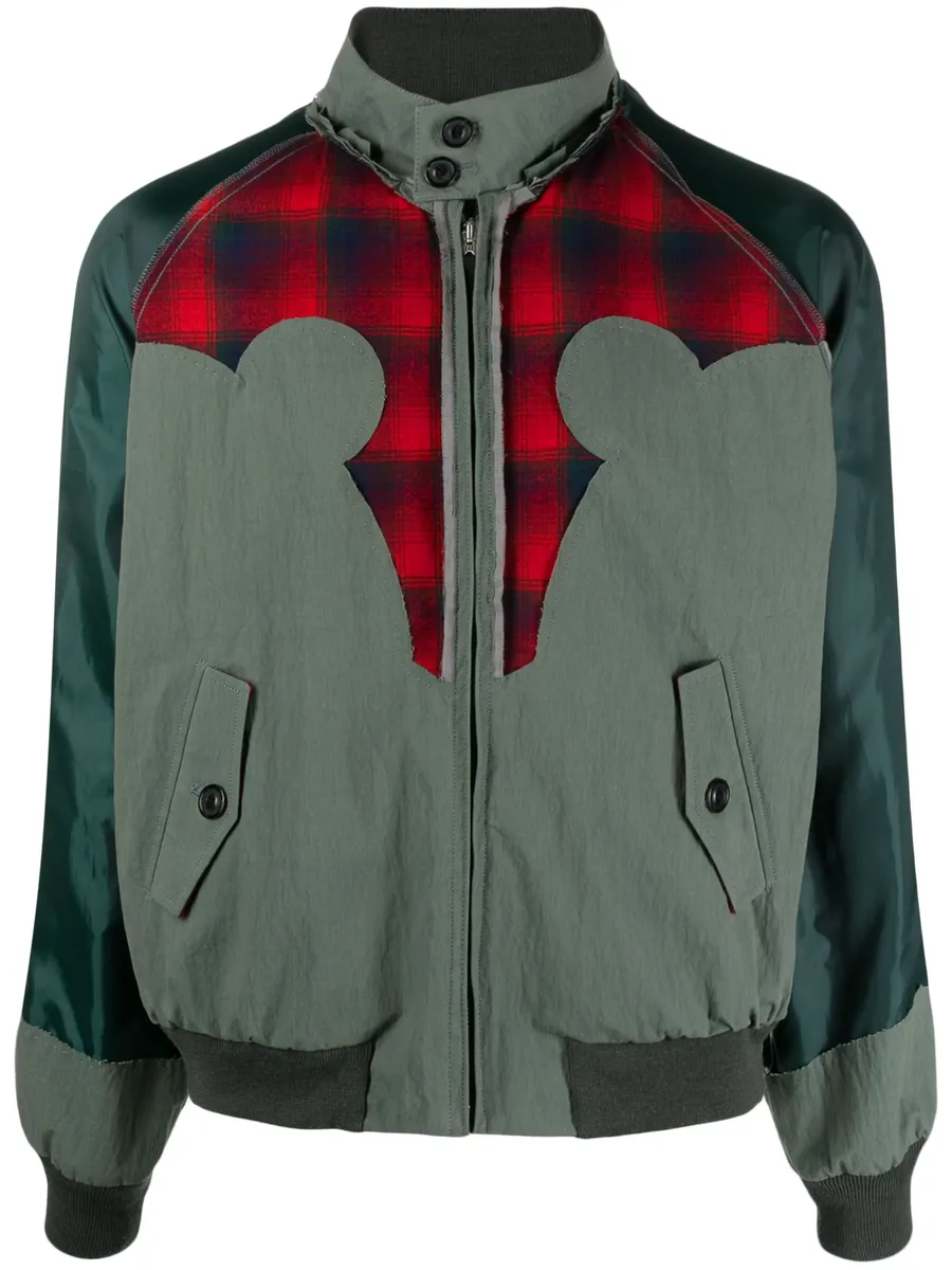 x Pendleton yoke-detail bomber jacket 1