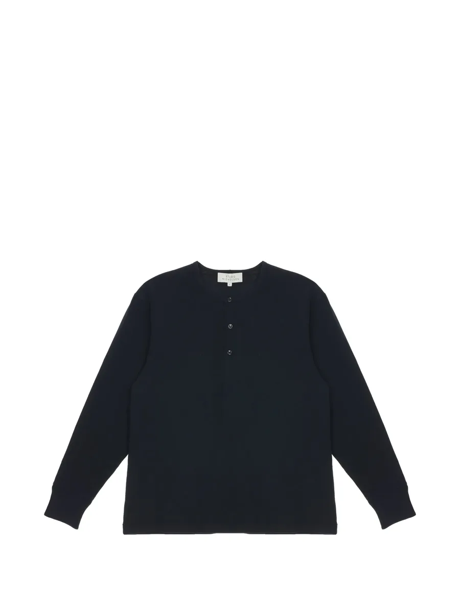 футболка Henley с длинными рукавами 2