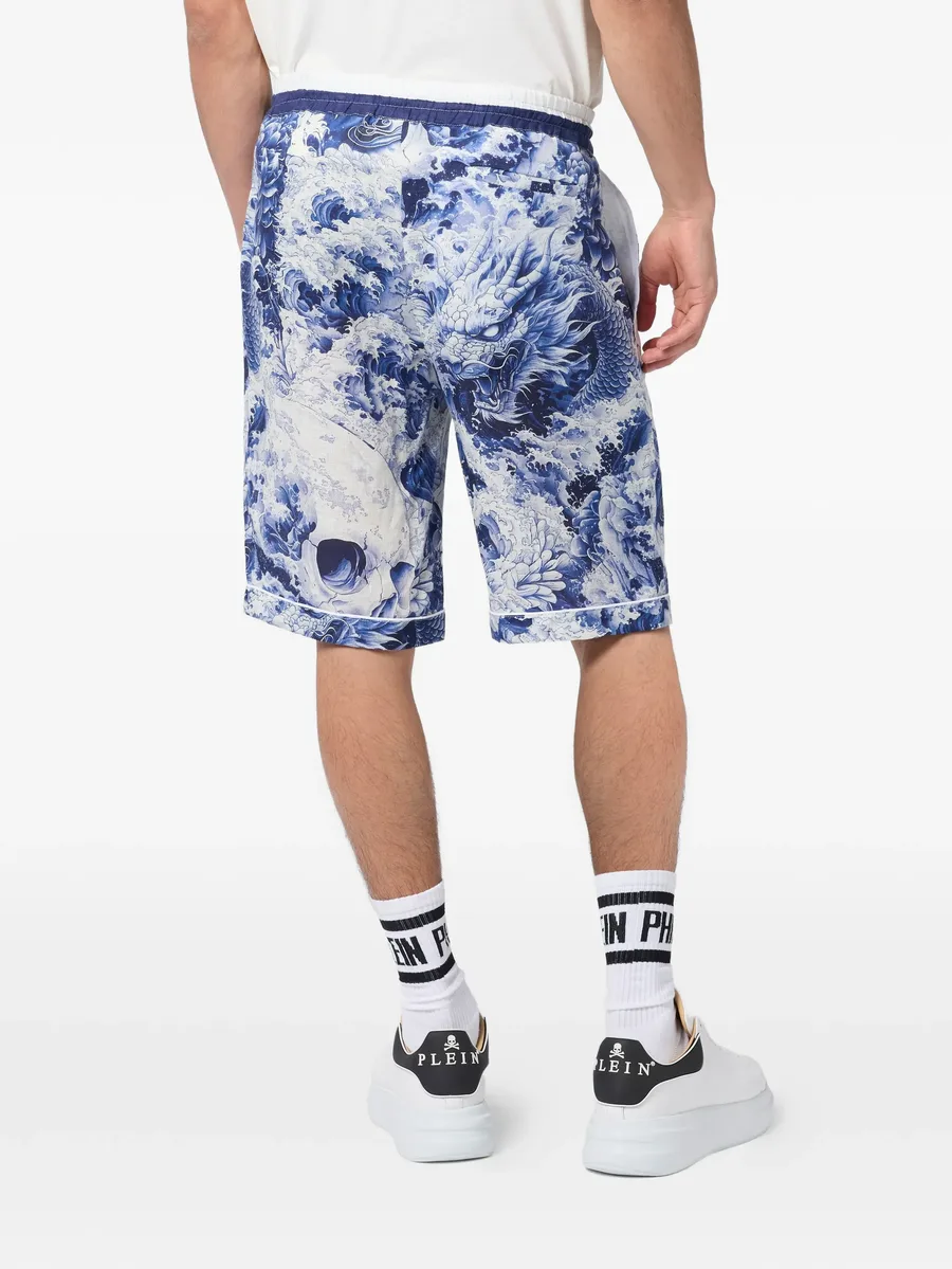 printed bowling shorts 7