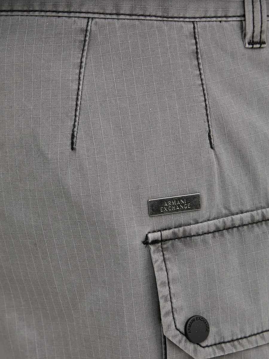 checked cargo shorts 7