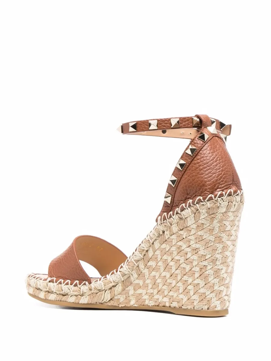 espadrille Rockstud wedge sandals 6