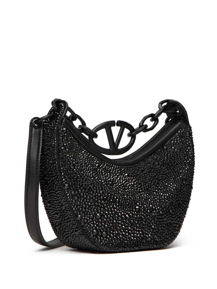 мини-сумка Moon Hobo с логотипом VLogo Signature 6