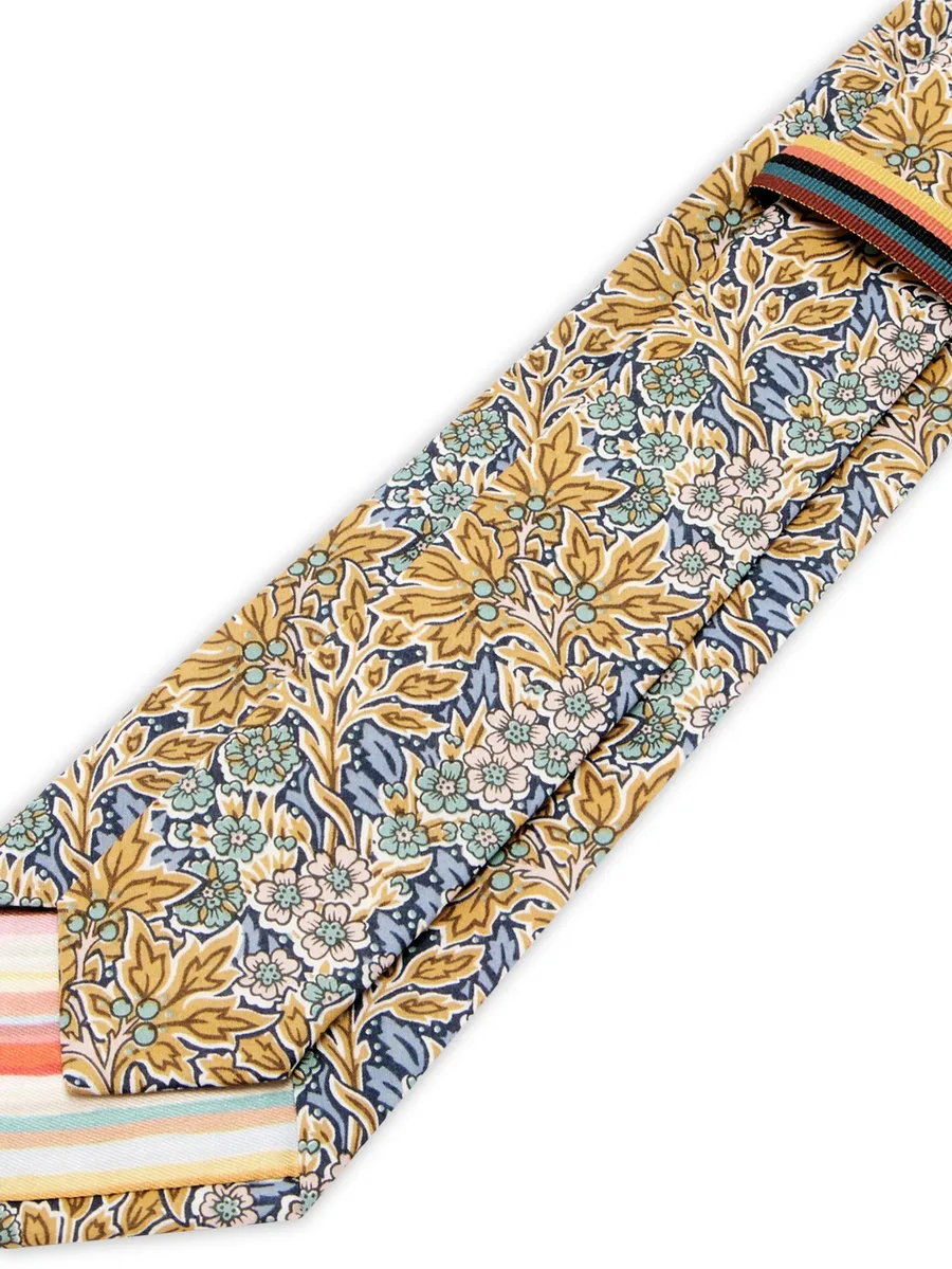 floral-pattern tie 5