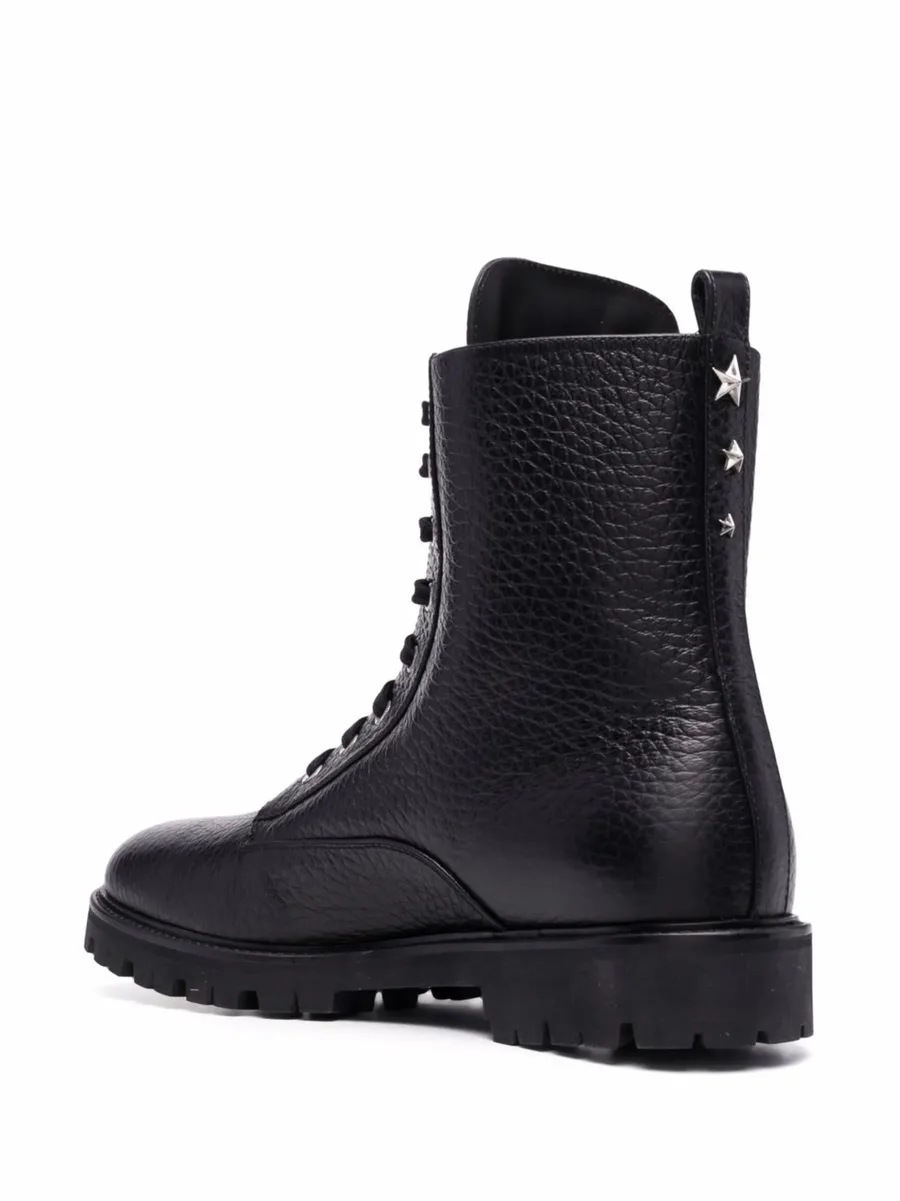star-studded leather boots 6
