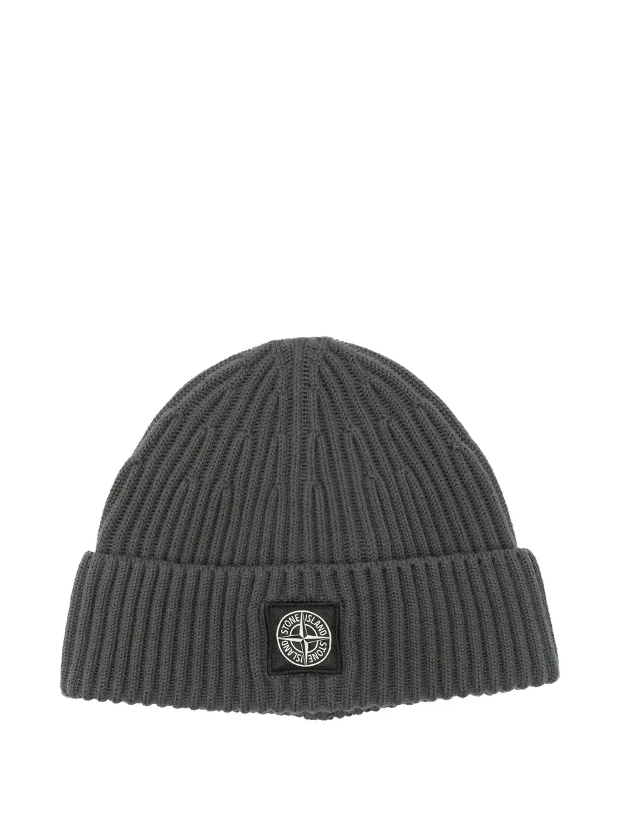 Compass-patch beanie 1