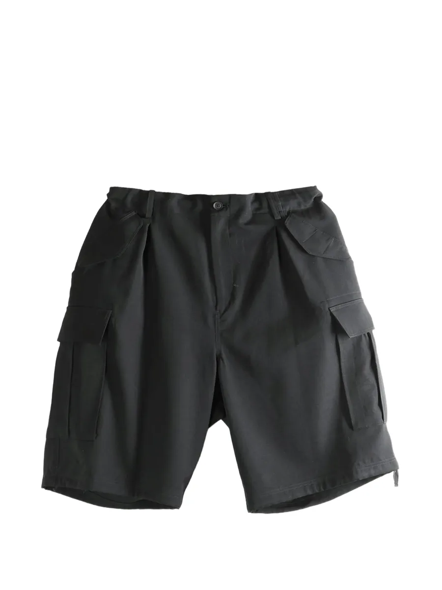 pleated cargo shorts 2