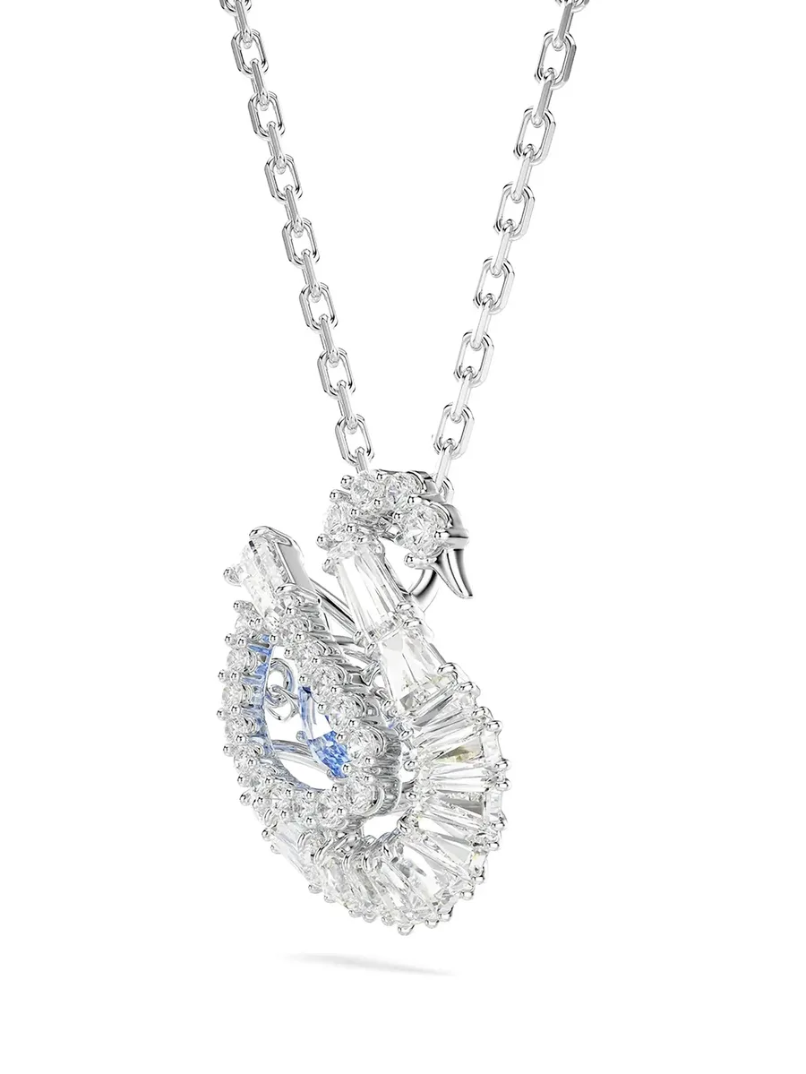 колье Swan с кристаллами 4