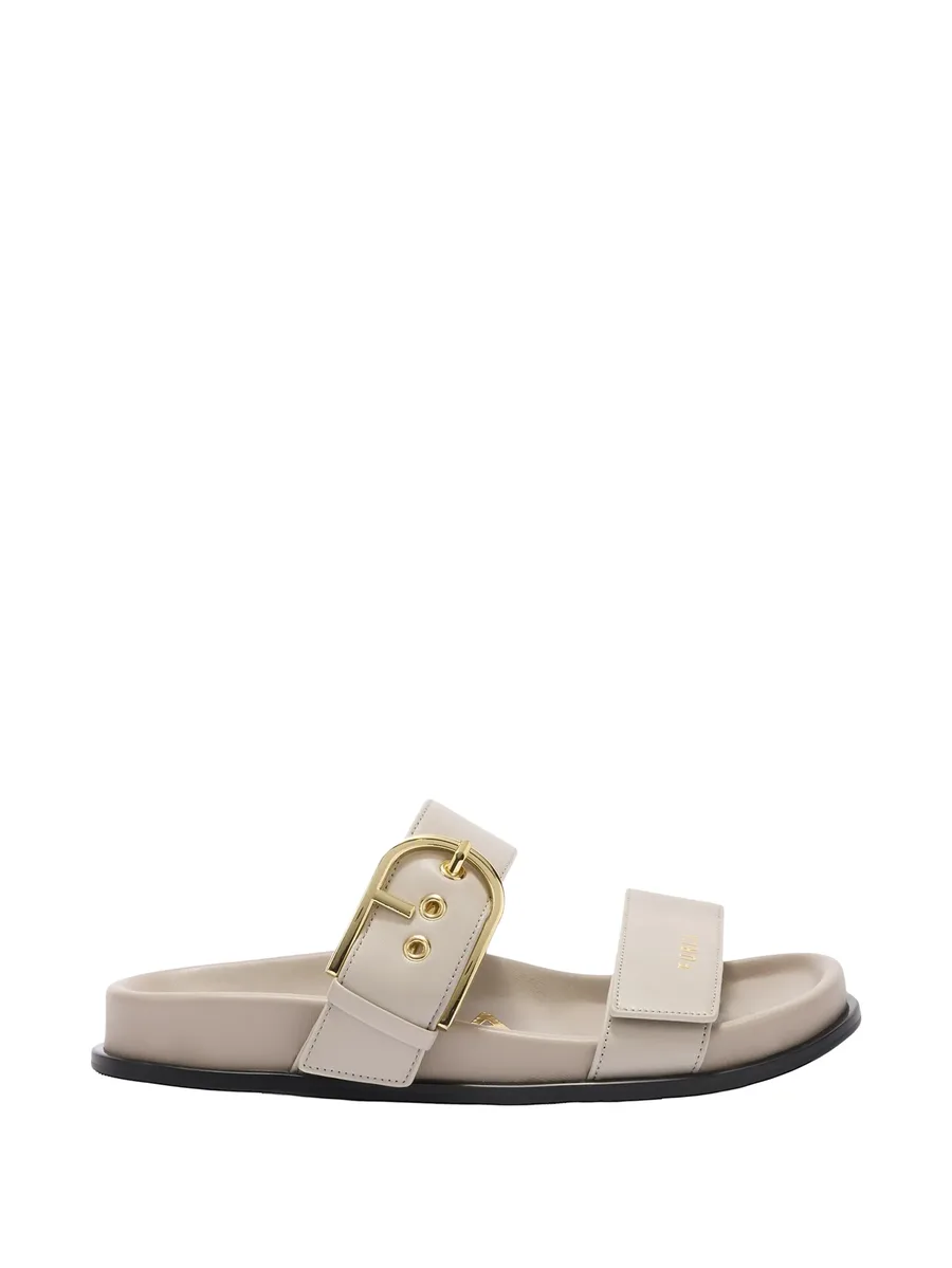 Solea buckle strap leather sandals 2