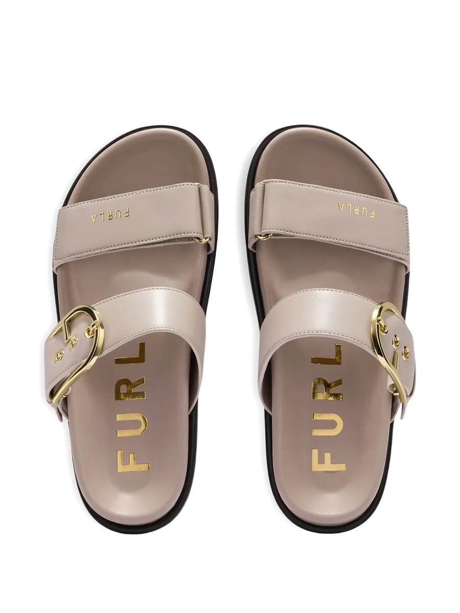 Solea buckle strap leather sandals 8