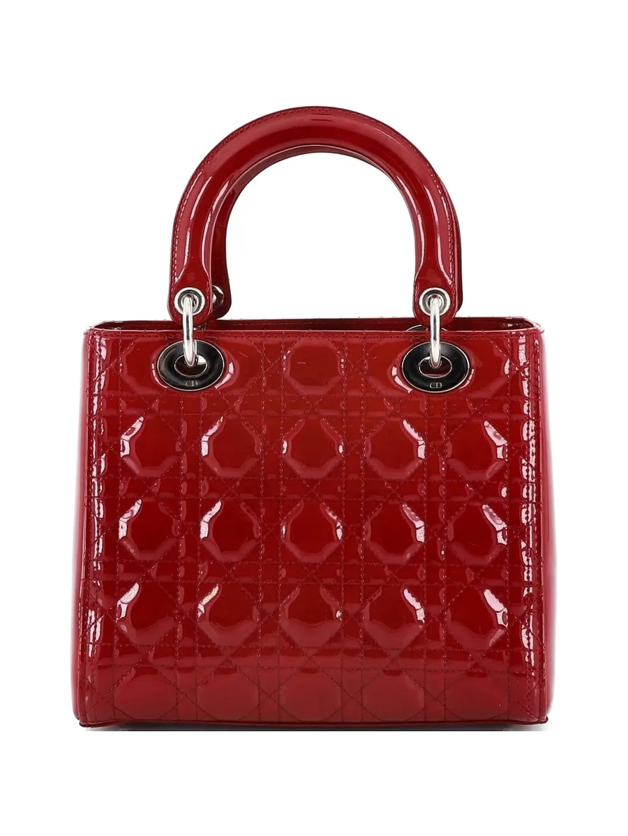 стеганая сумка-сэтчел Lady Dior Bag Cannage 4