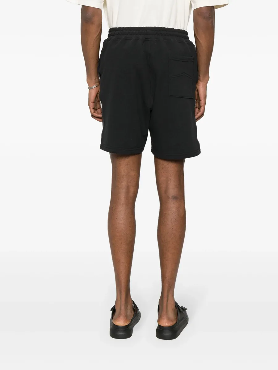 logo-embroidered piqué shorts 8