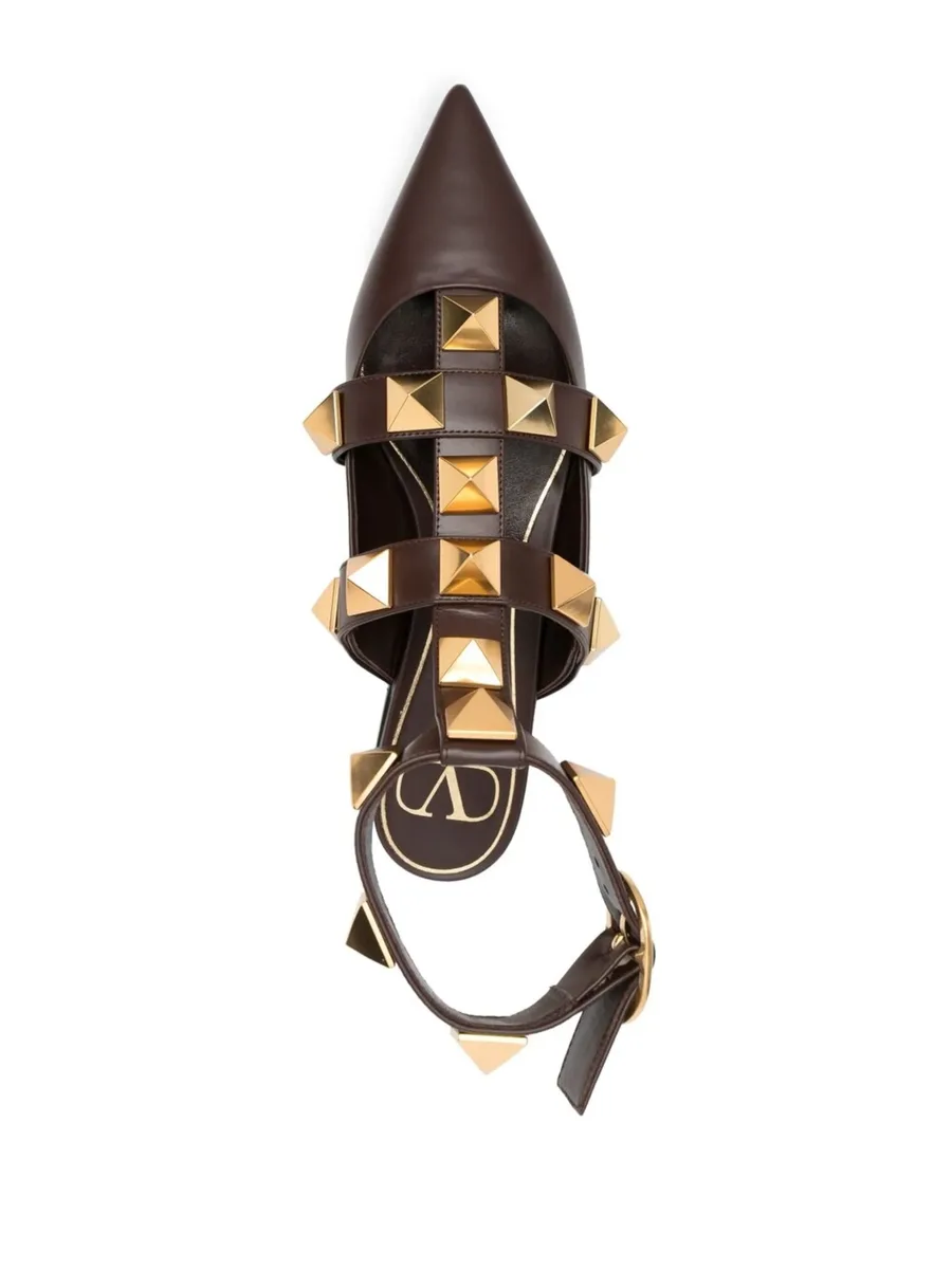 балетки Rockstud с заостренным носком 8