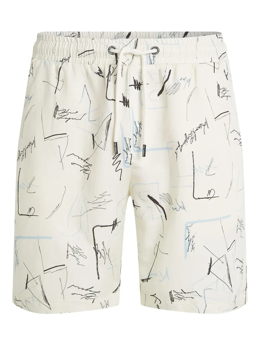printed shorts 1