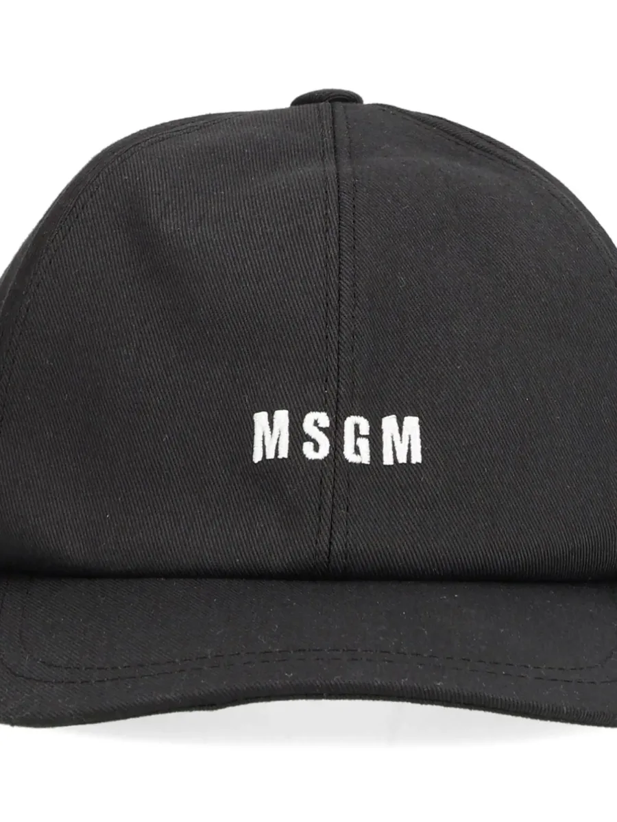 logo-embroidered cap 3