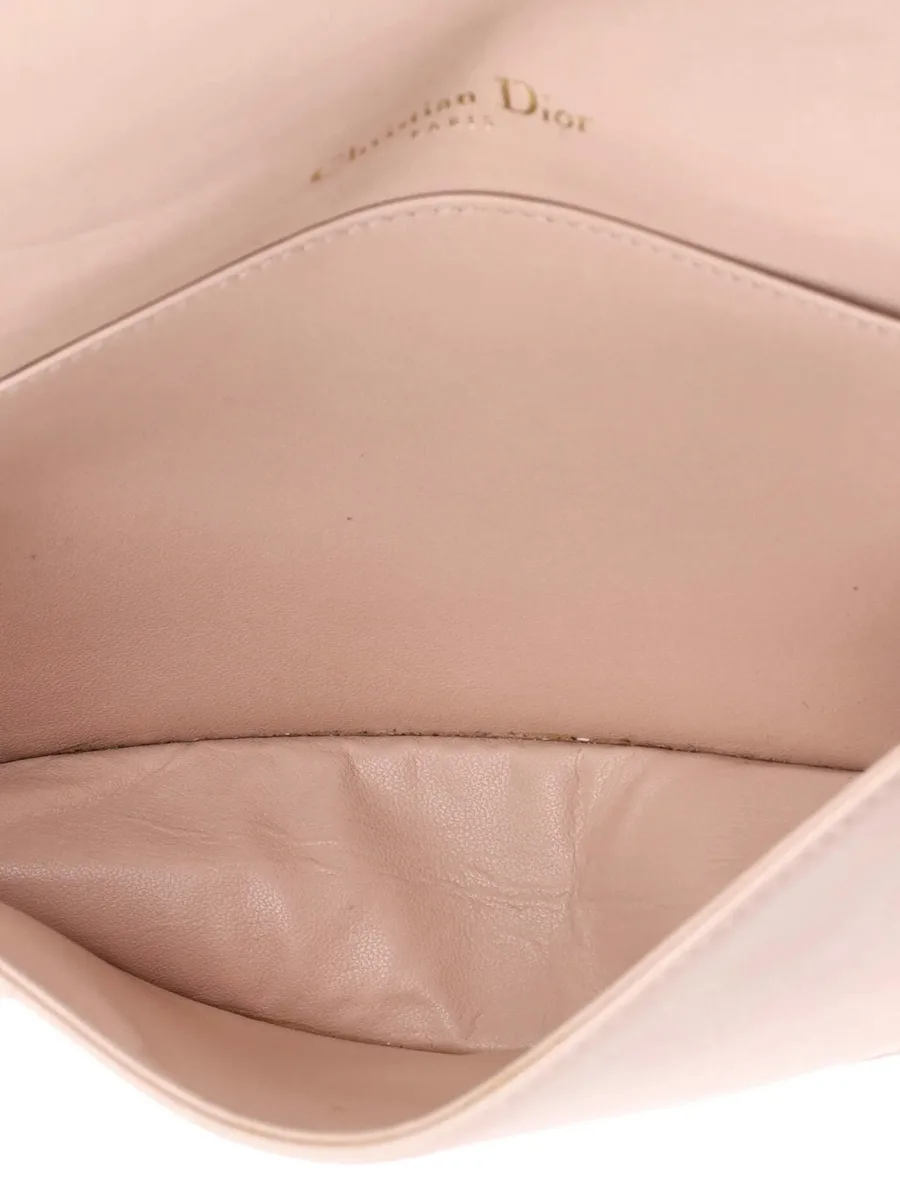 стеганый клатч Lady Dior Chain Pouch Cannage 11