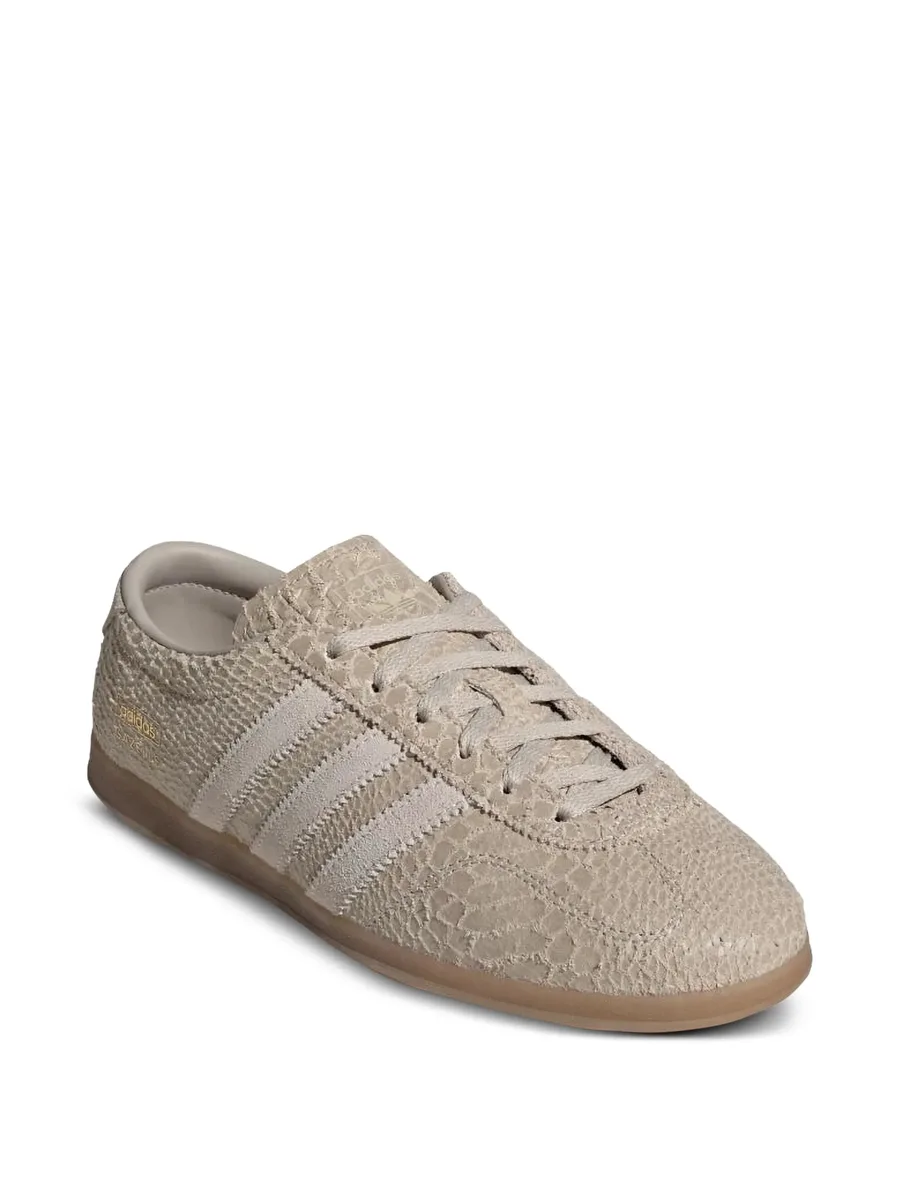 кроссовки Gazelle с тиснением под кожу змеи 3