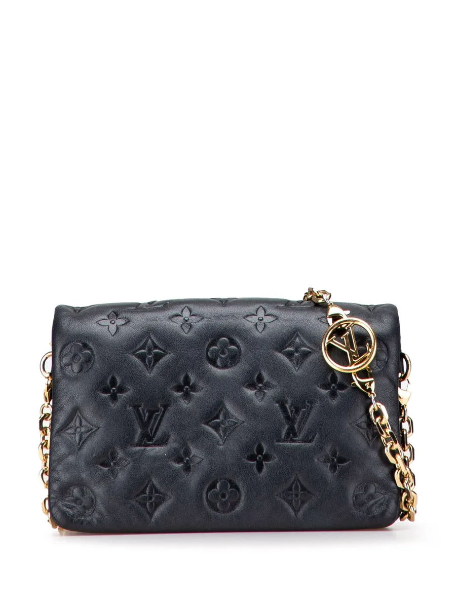сумка через плечо Monogram Embossed Pochette Coussin (2021-2025 годы) 2