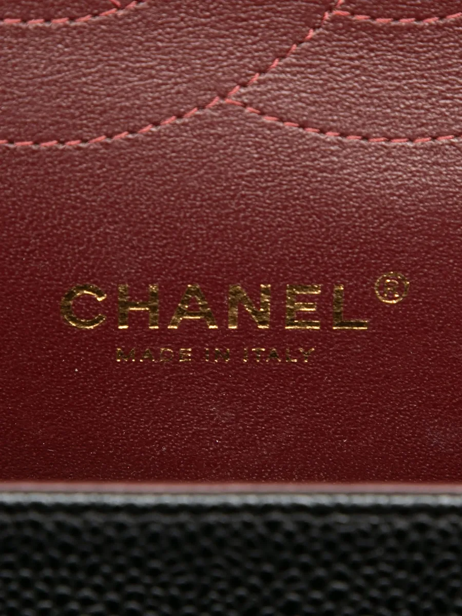 сумка на плечо Jumbo Classic Caviar Double Flap (2012 год) 11