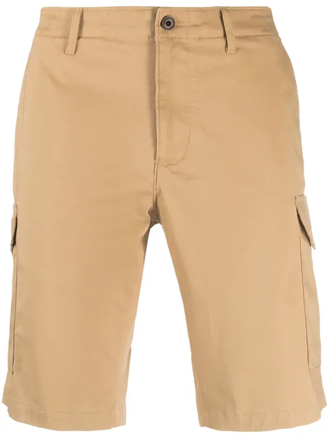 Harlem logo-embroidered cargo shorts