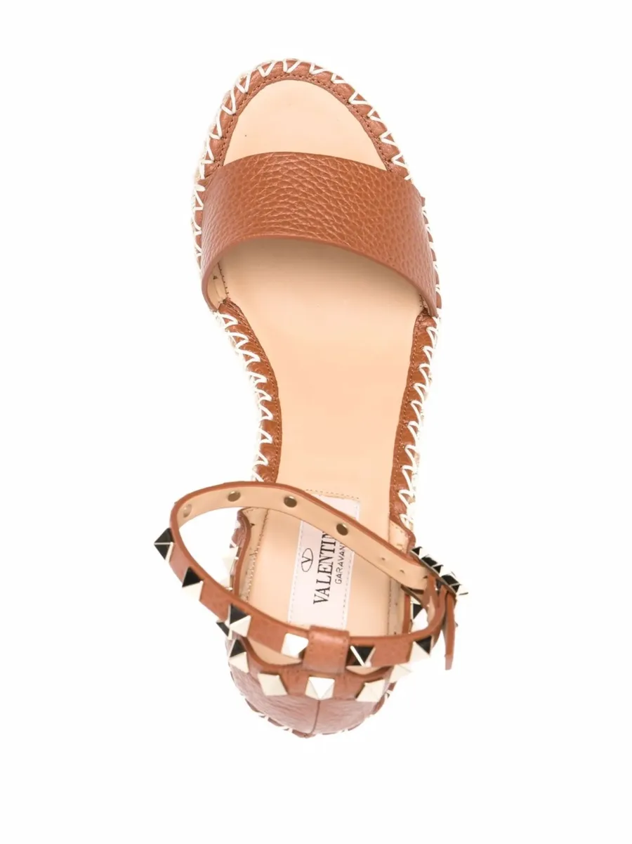 espadrille Rockstud wedge sandals 7