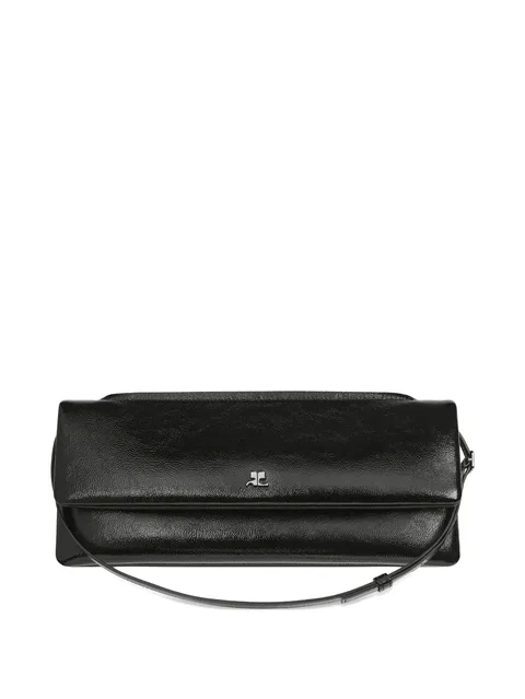 naplack-leather shoulder bag