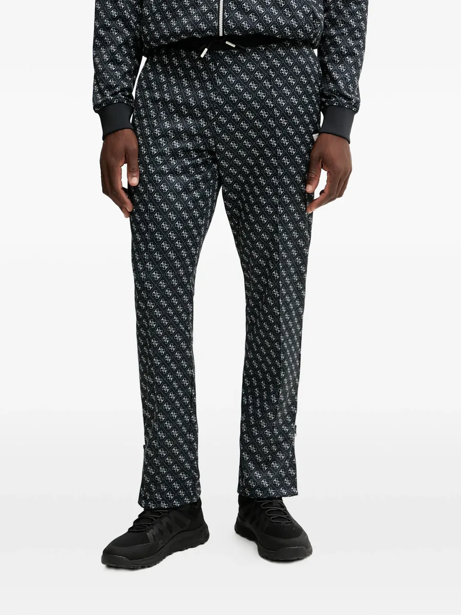logo-print trousers 1