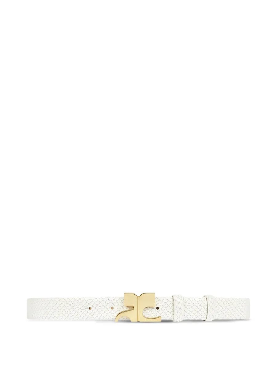 Viper leather belt 3