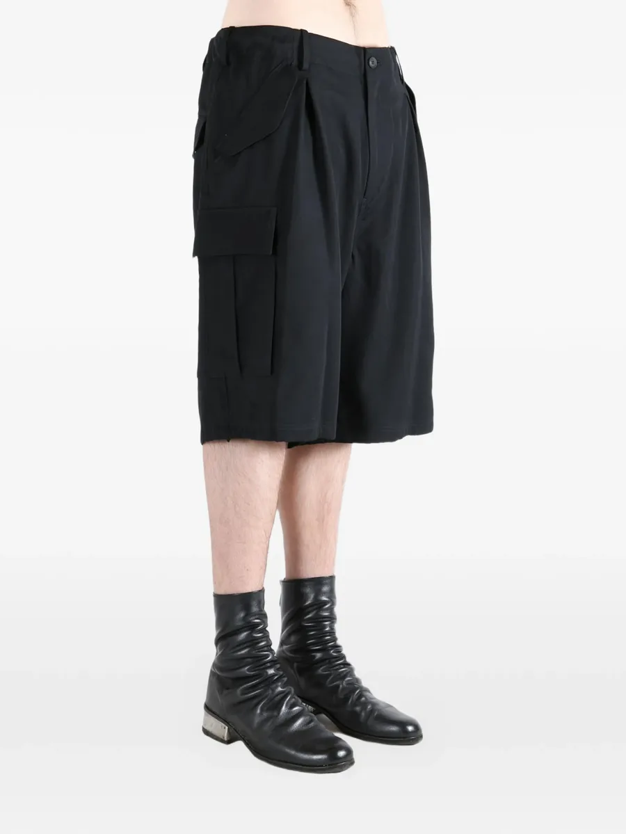 pleated cargo shorts 5