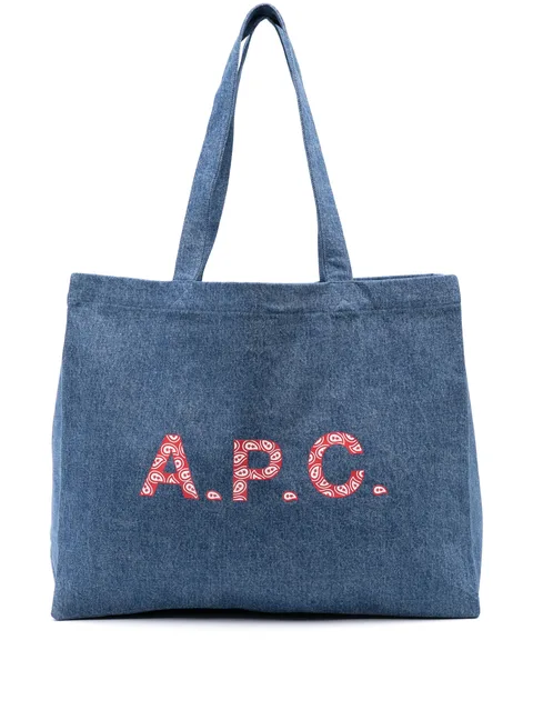 Diane denim tote bag