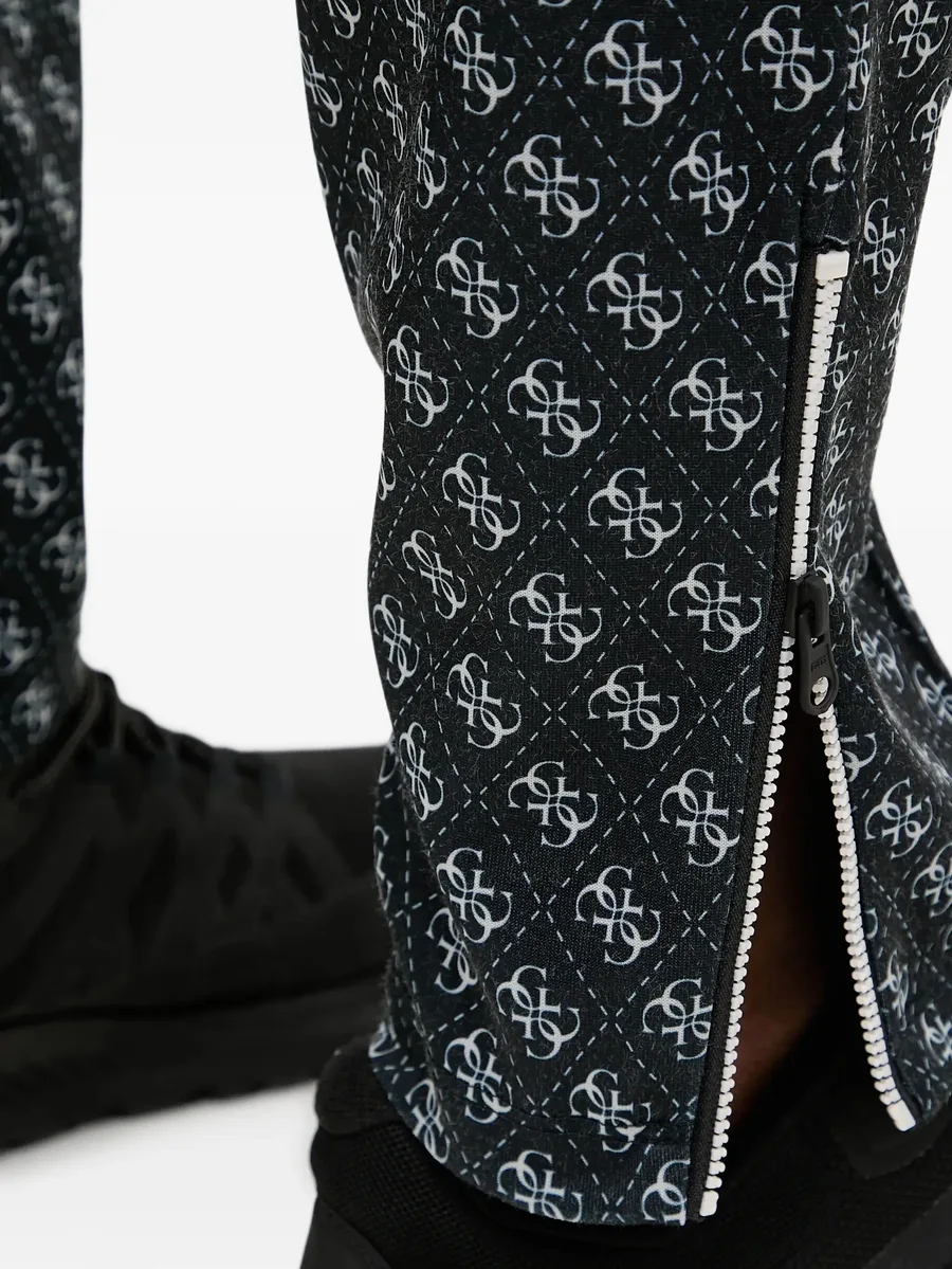 logo-print trousers 9