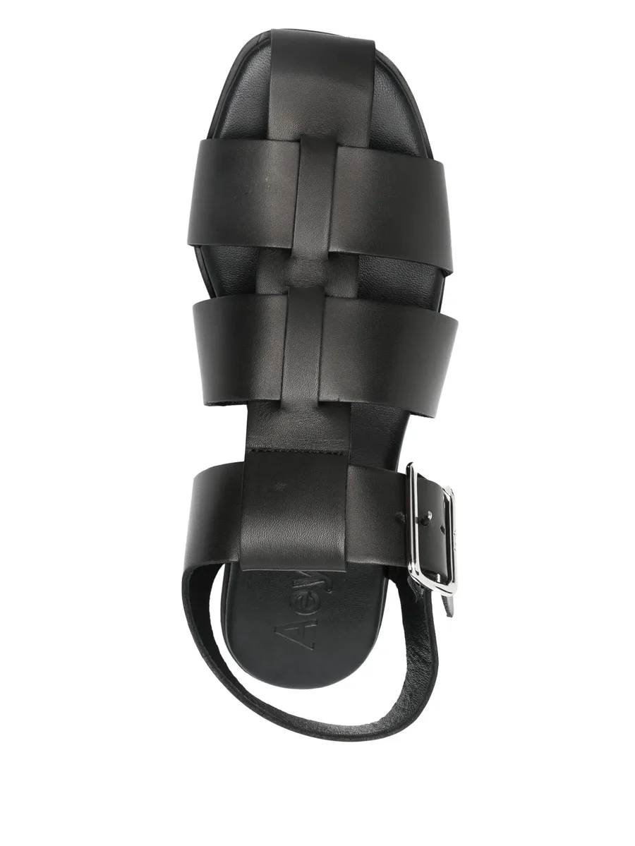 caged sandals 8