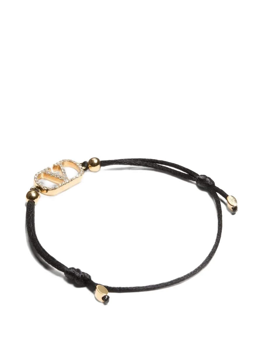 браслет с логотипом VLogo Signature и кристаллами Swarovski 4