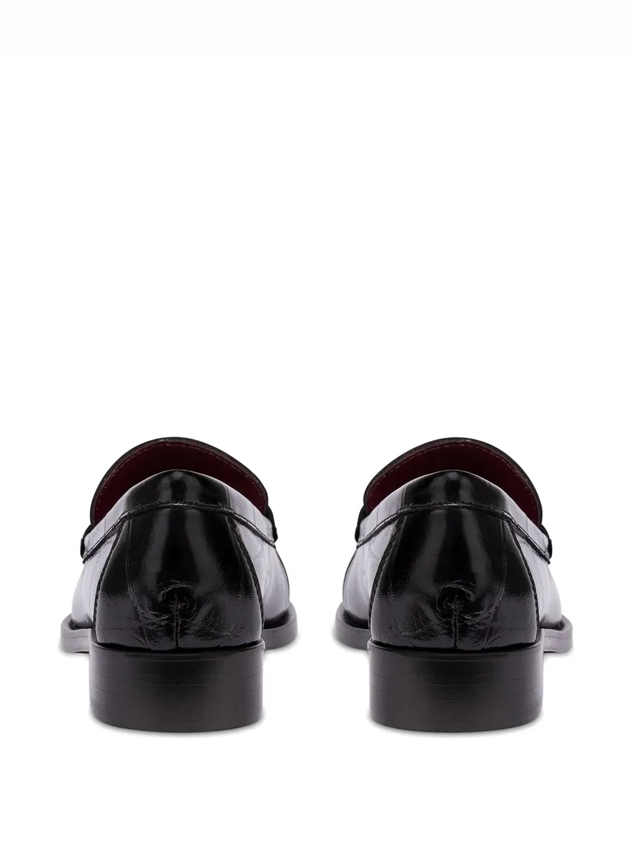 Dylan croc-effect loafers 5