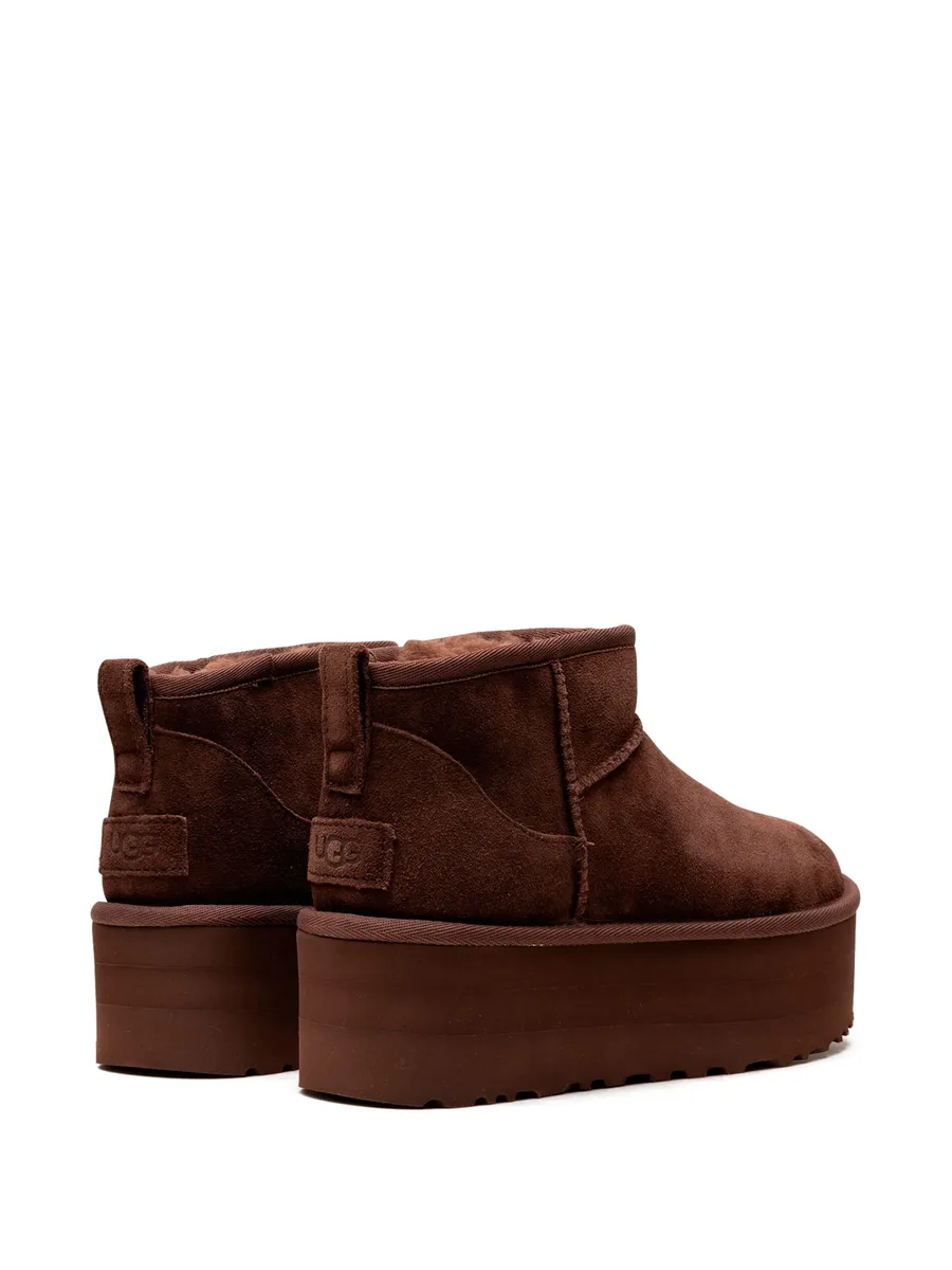 угги Classic Ultra Mini Platform Pearfect Burnt Cedar 5