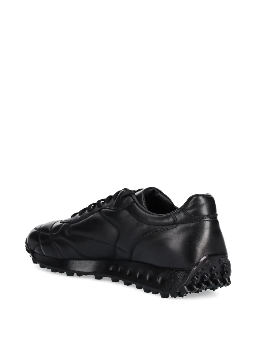 Soccer leather sneakers 5