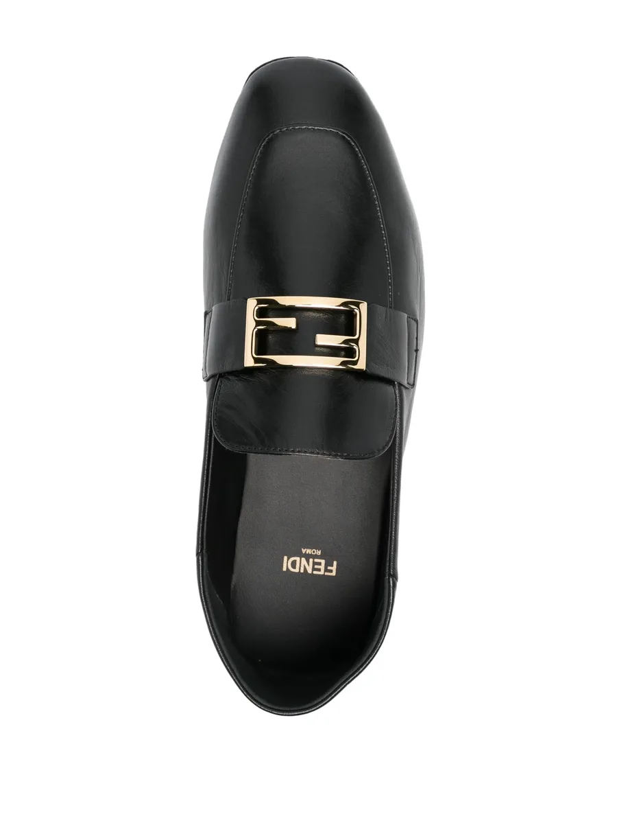 Baguette leather loafers 7