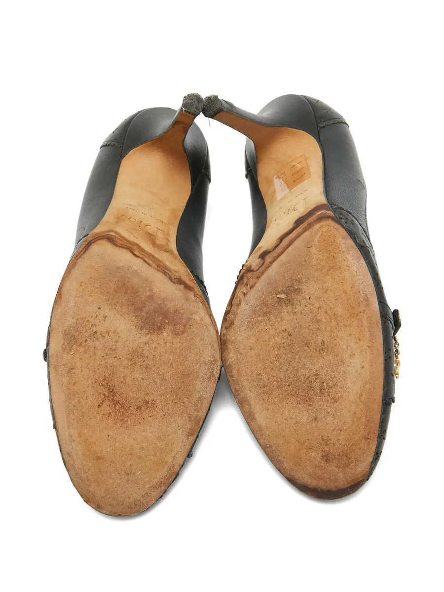90mm Dior cut-out leather pumps 7