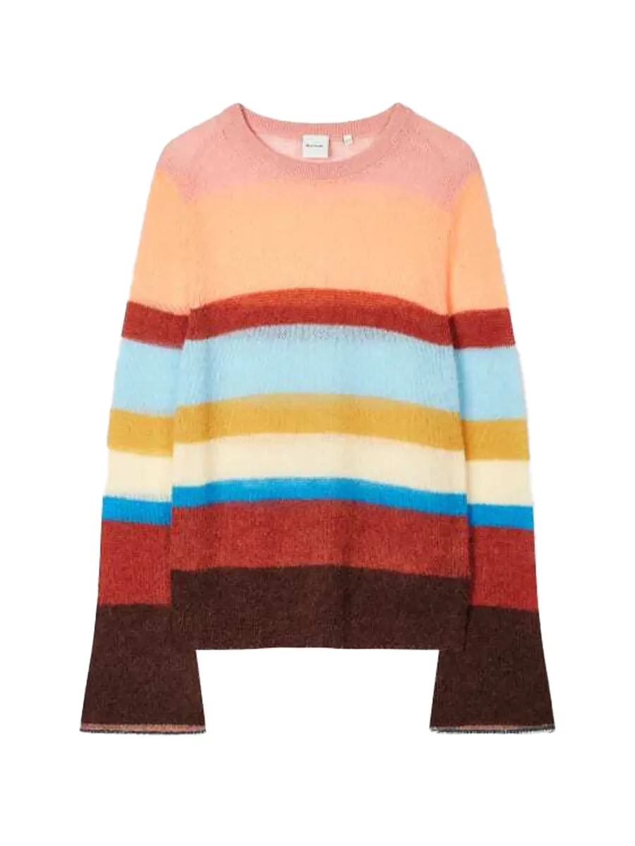 alpaca-wool blend 'signature stripe' sweater 1