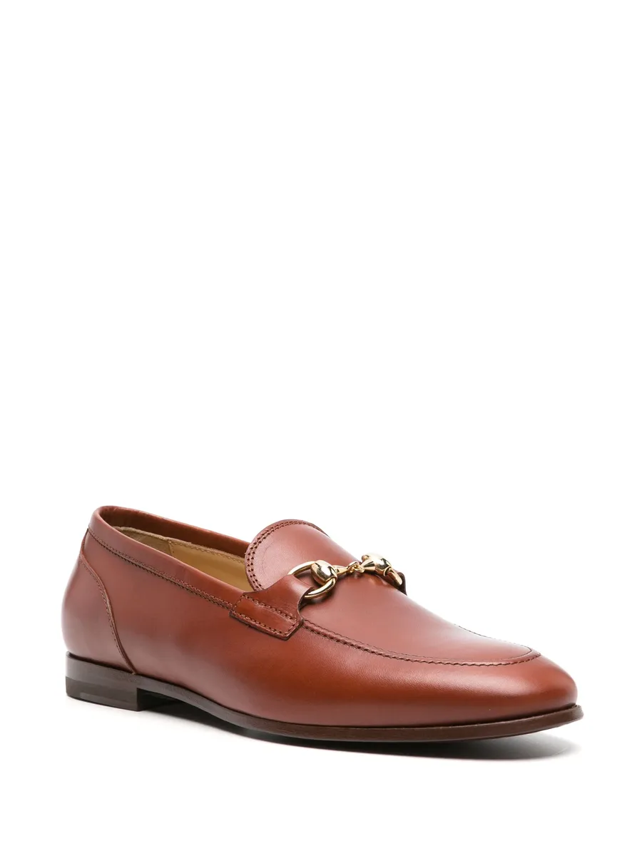 horsebit-detail leather loafers 3