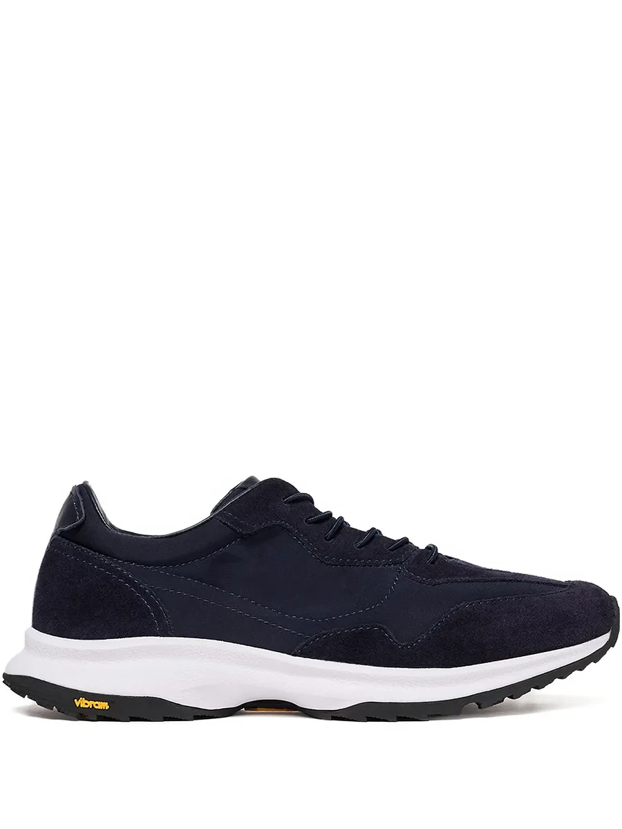 lace-up suede trainers 2